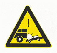 事故易发路段-警告标志