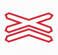 叉形符号-警告标志