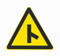 交叉路口-警告标志