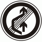 解除禁止超车-禁令标志